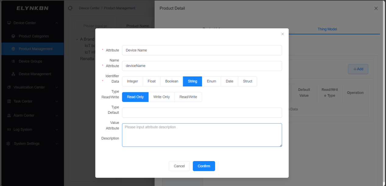 Attribute Form